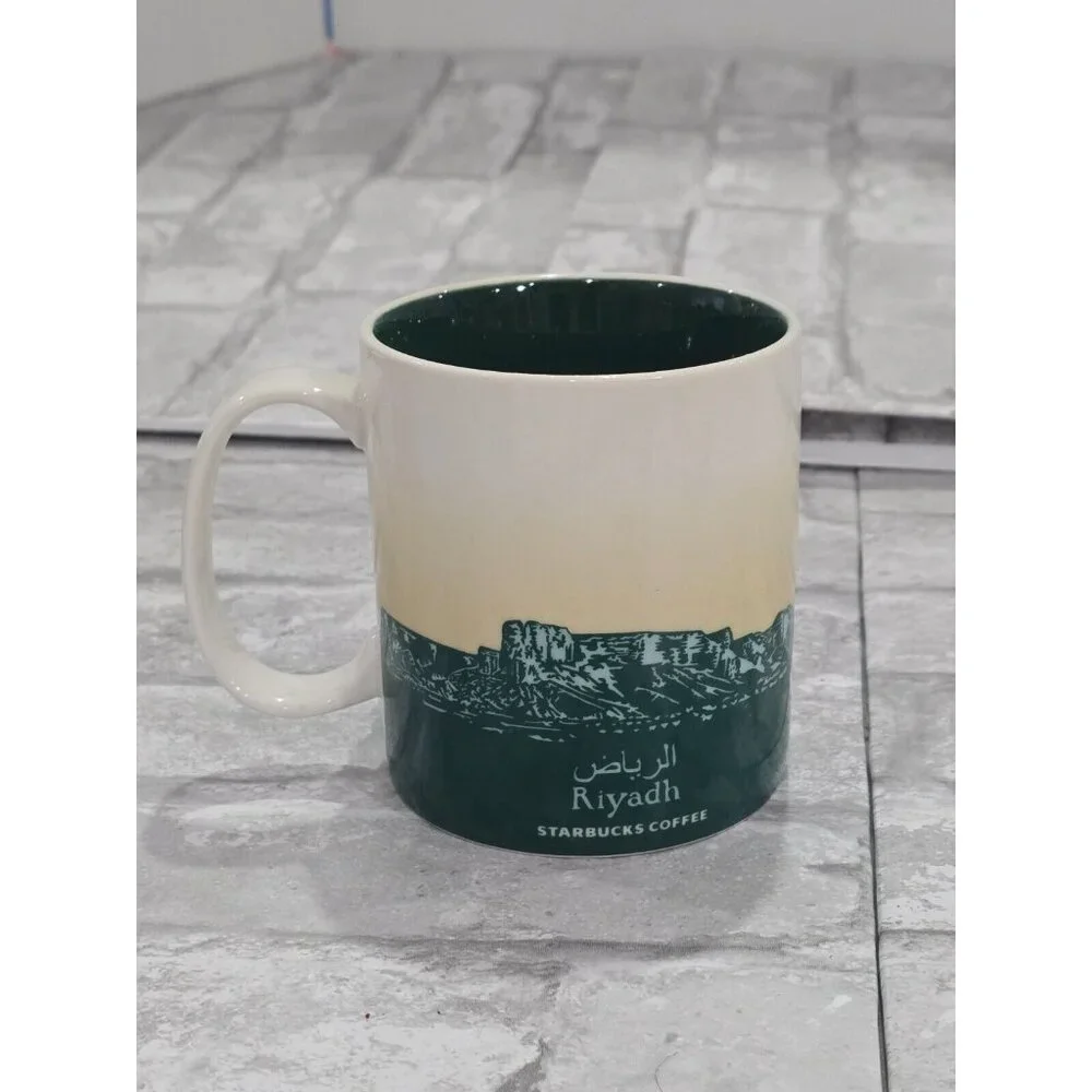 Starbucks RIYADH‎ Collector Series Coffee Mug 16oz 2011 Saudi Arabia Rare VHTF
